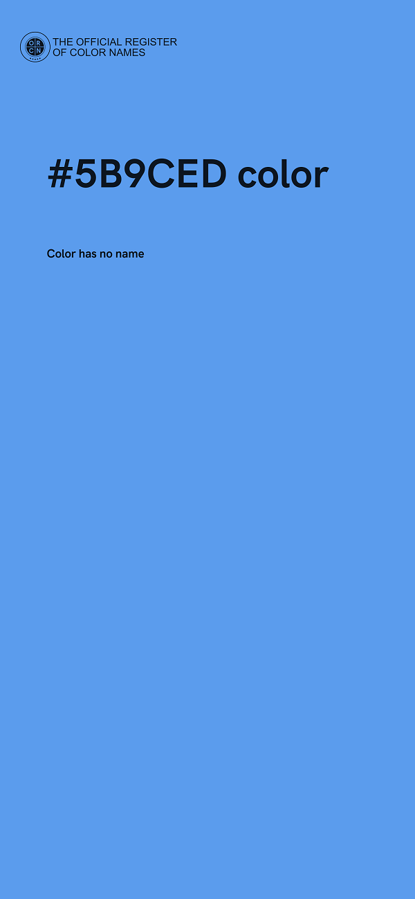 #5B9CED color image