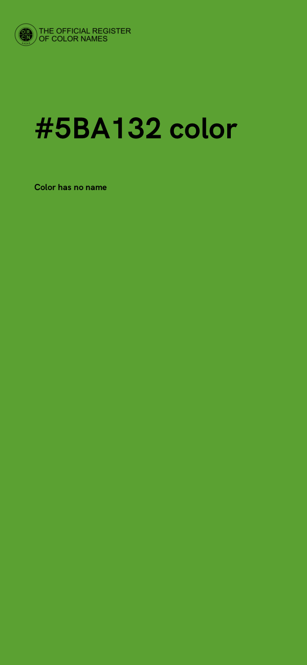 #5BA132 color image