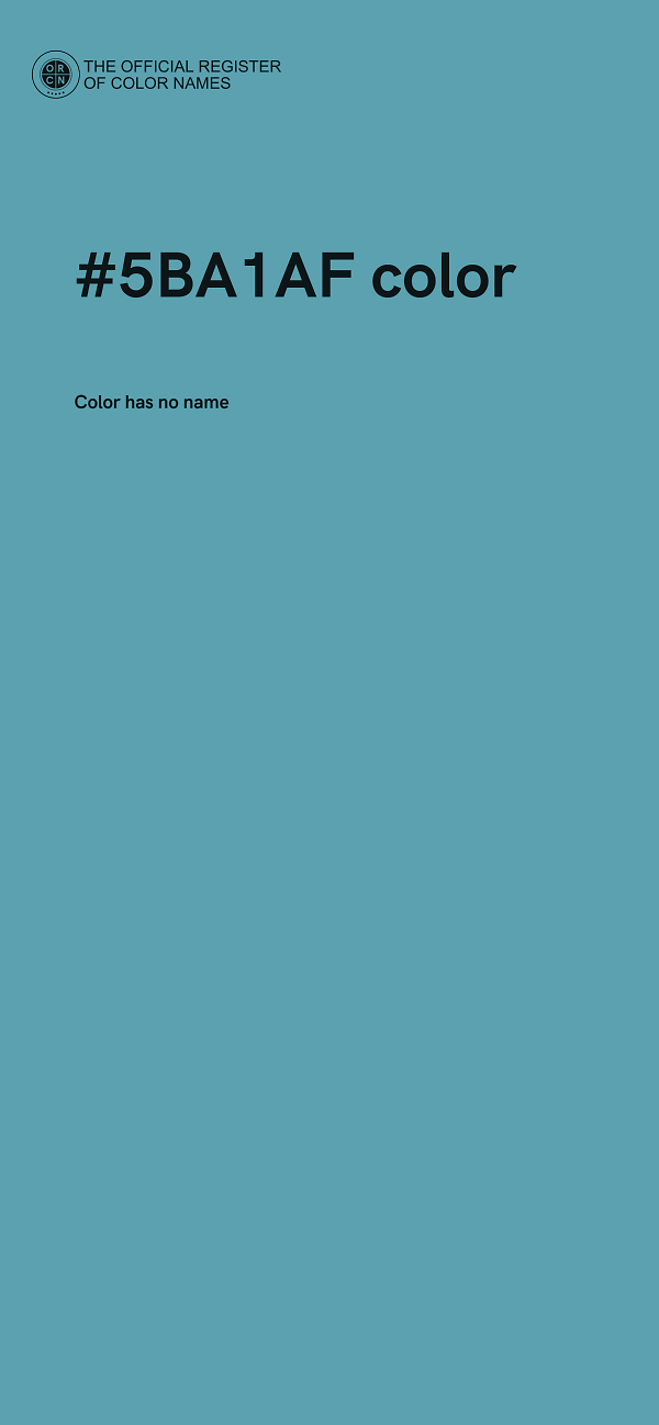 #5BA1AF color image