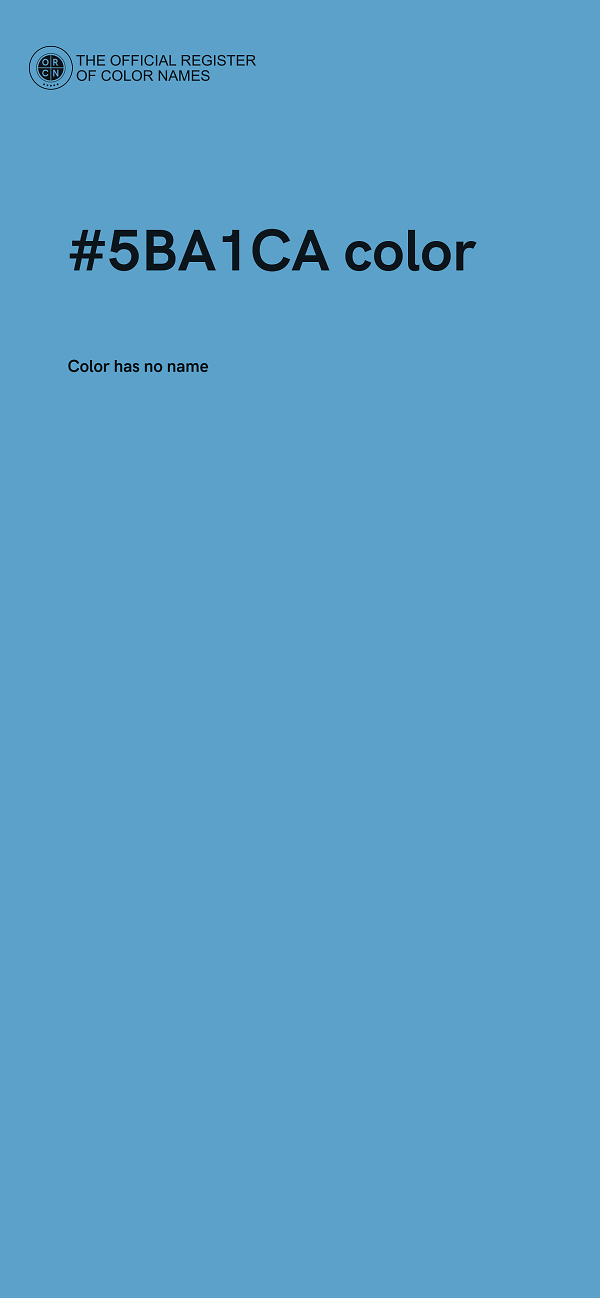 #5BA1CA color image
