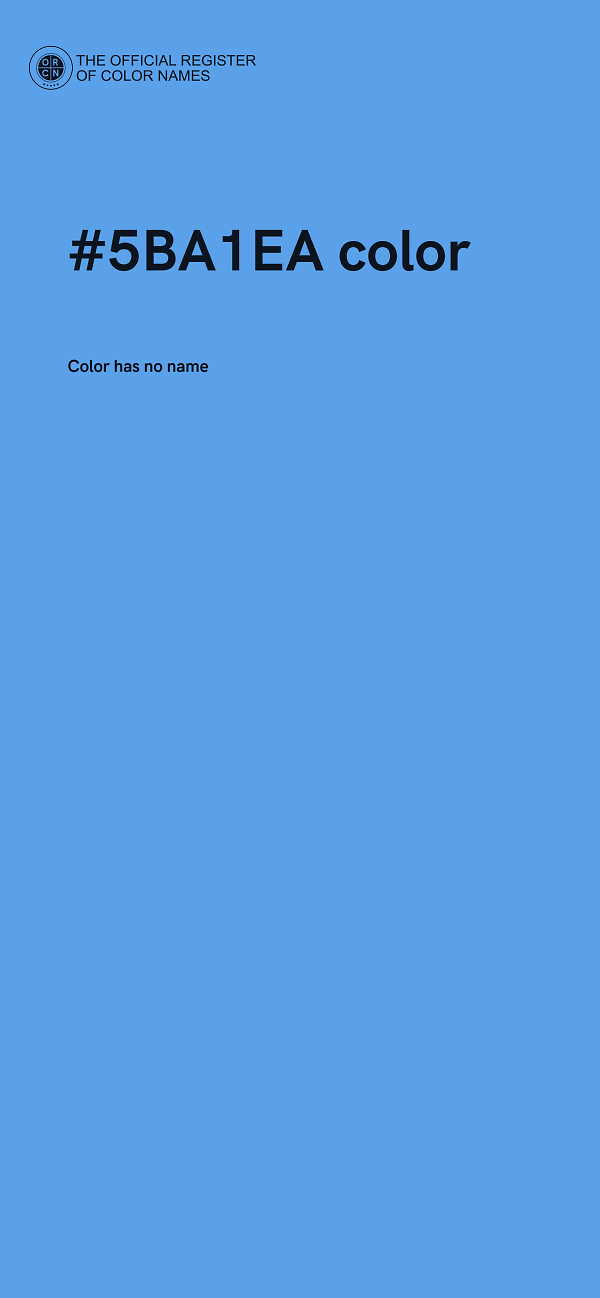 #5BA1EA color image