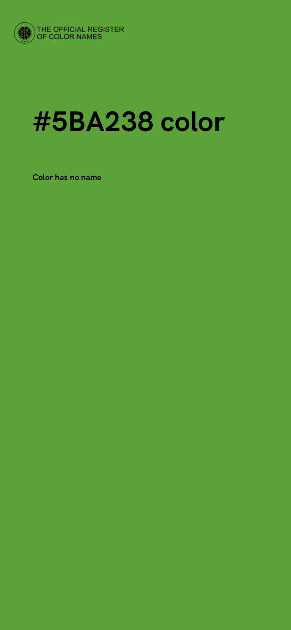 #5BA238 color image