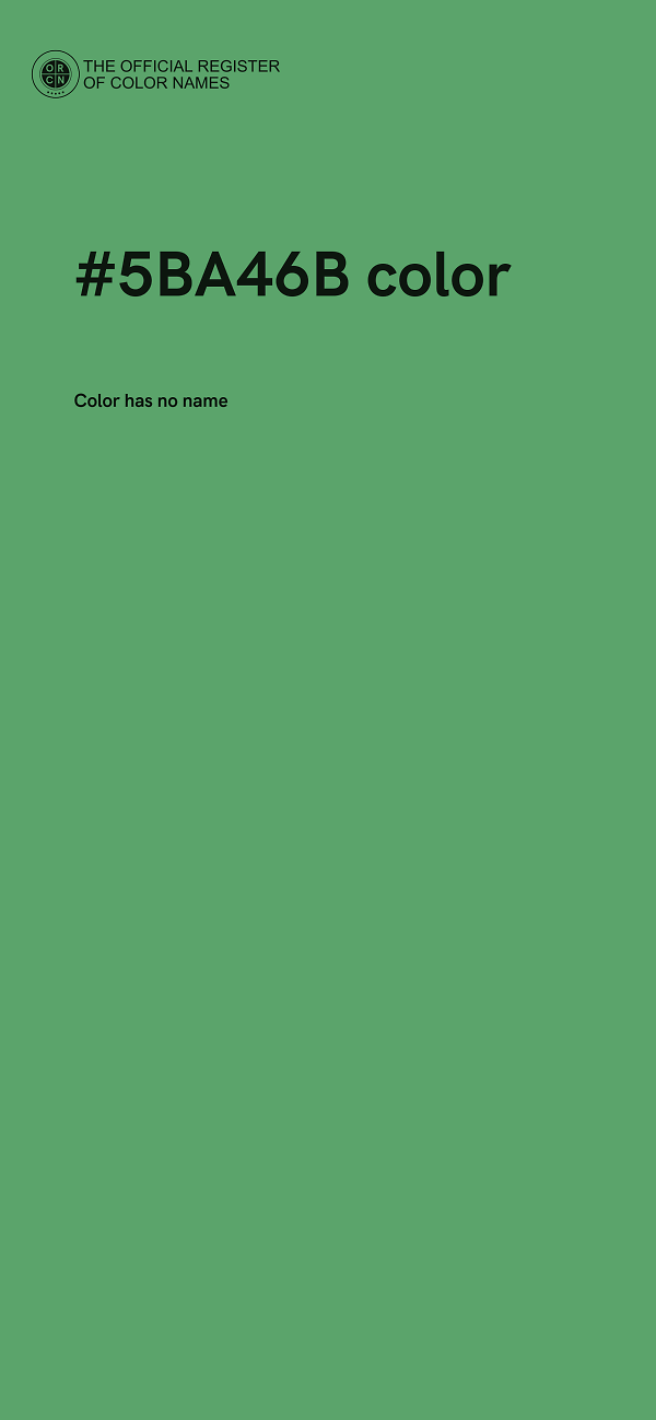 #5BA46B color image