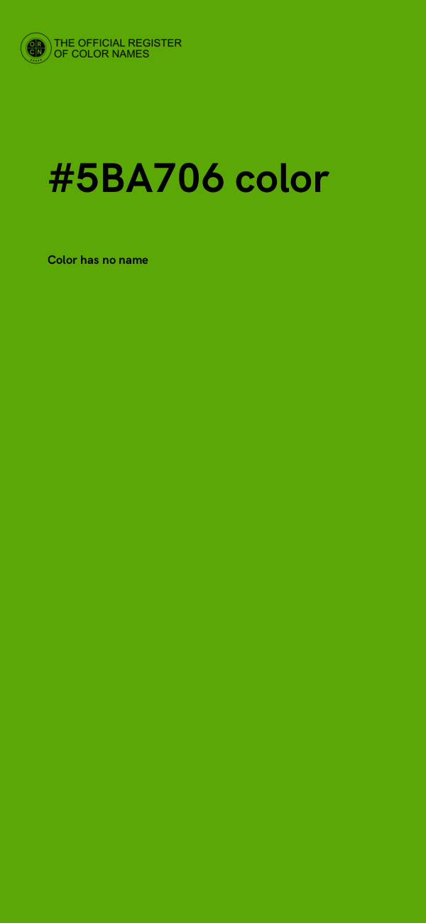 #5BA706 color image