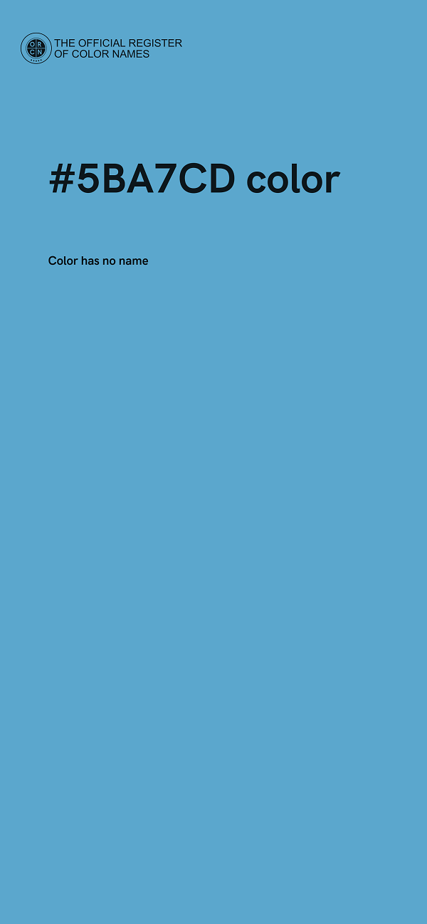 #5BA7CD color image