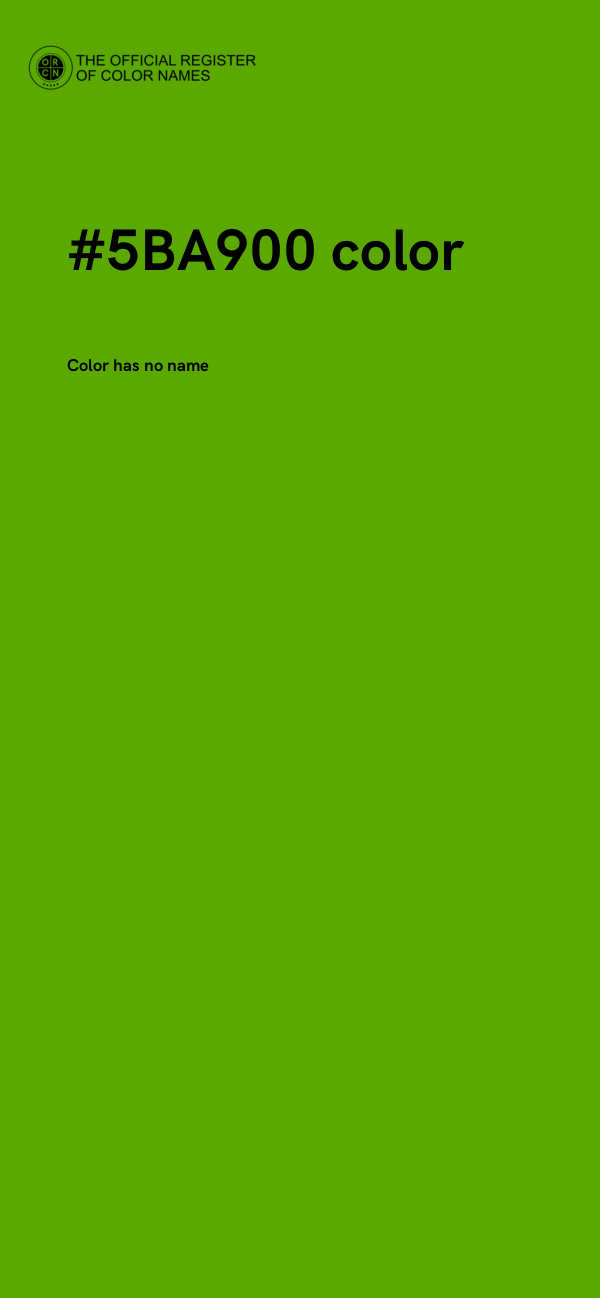 #5BA900 color image