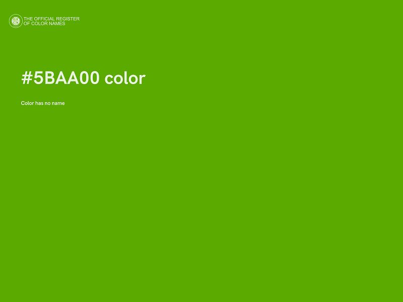 #5BAA00 color image