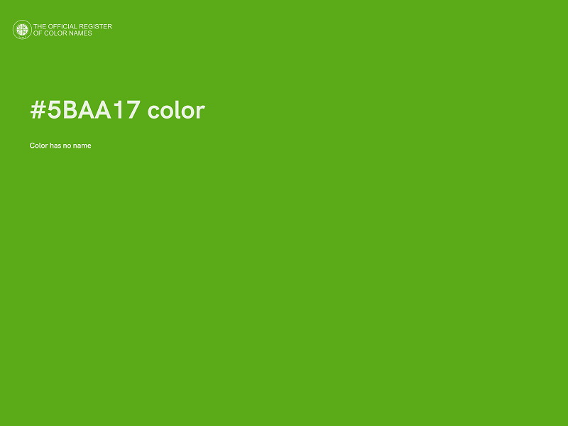 #5BAA17 color image