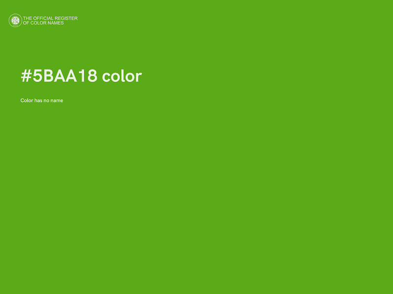 #5BAA18 color image