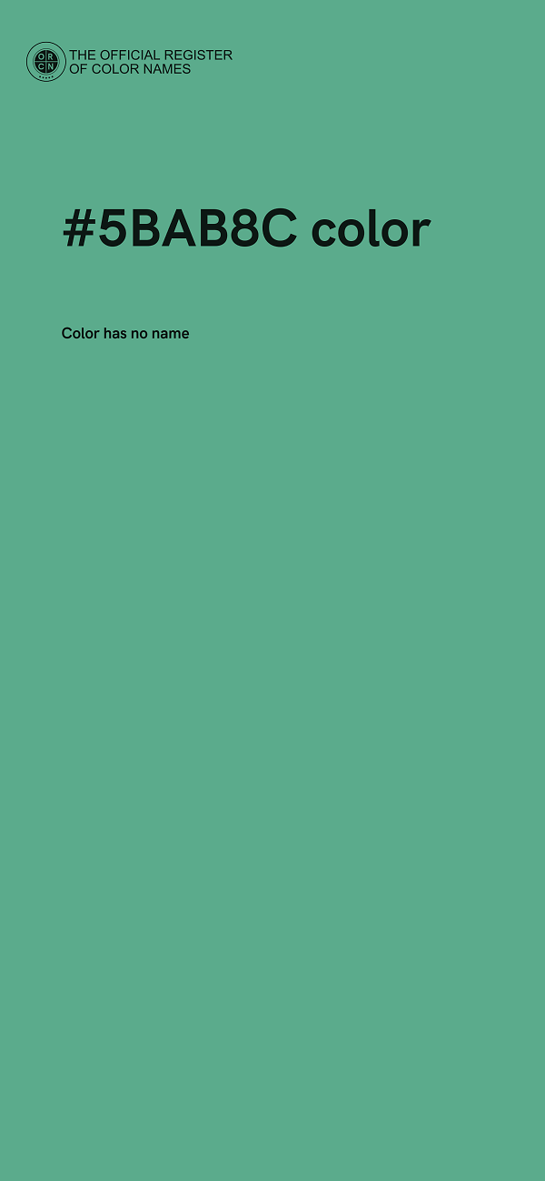 #5BAB8C color image