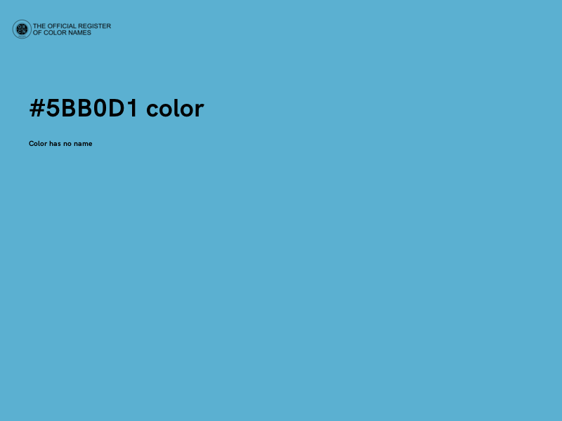 #5BB0D1 color image