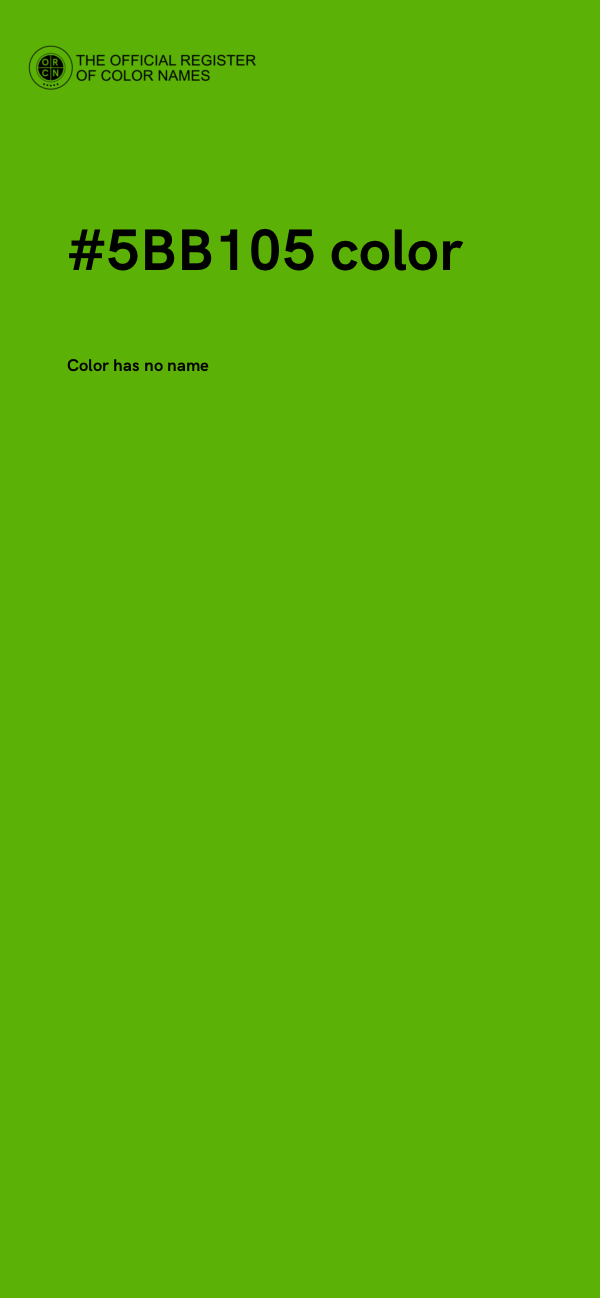 #5BB105 color image