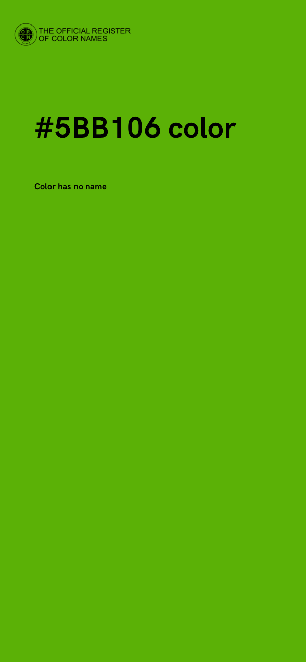 #5BB106 color image