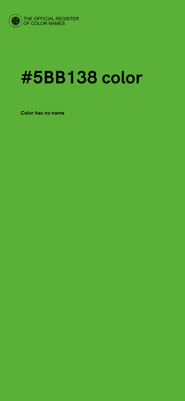 #5BB138 color image