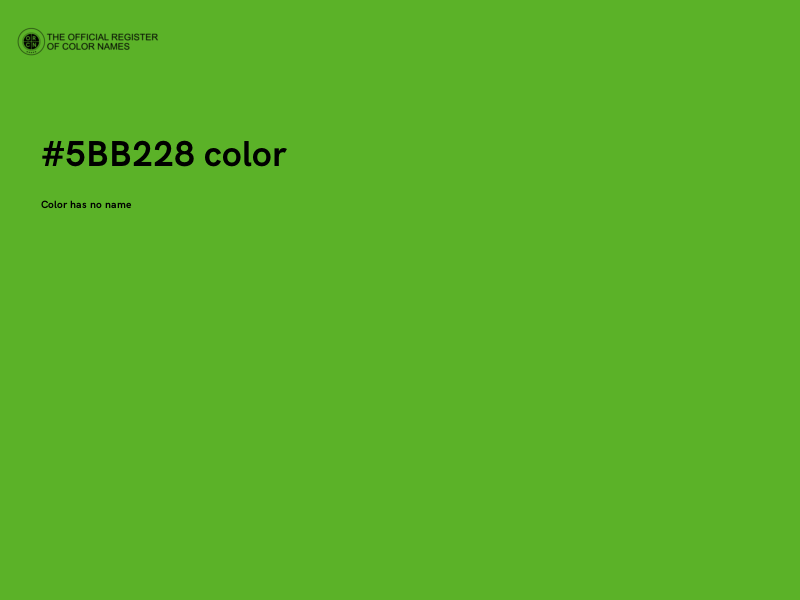 #5BB228 color image