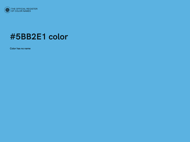 #5BB2E1 color image