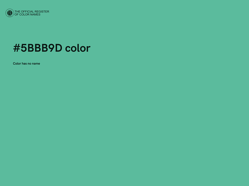 #5BBB9D color image