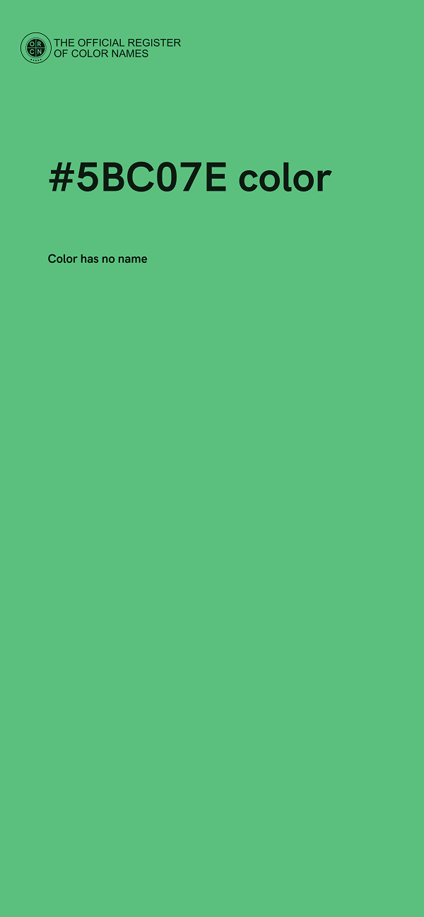 #5BC07E color image