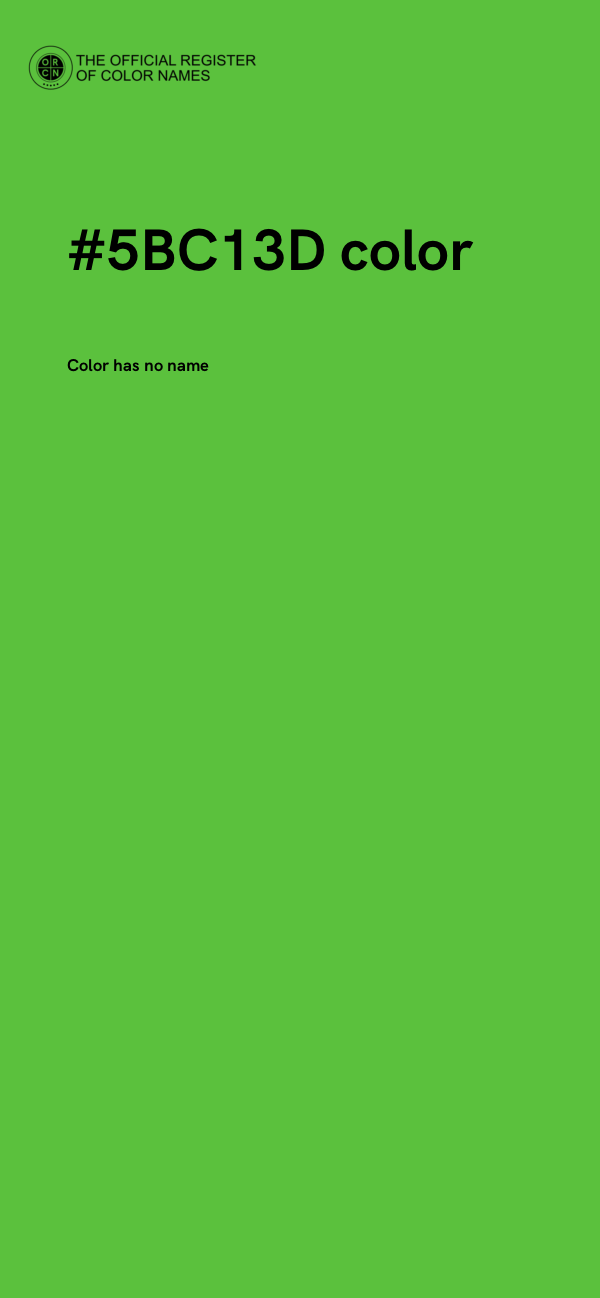 #5BC13D color image