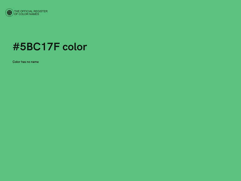 #5BC17F color image