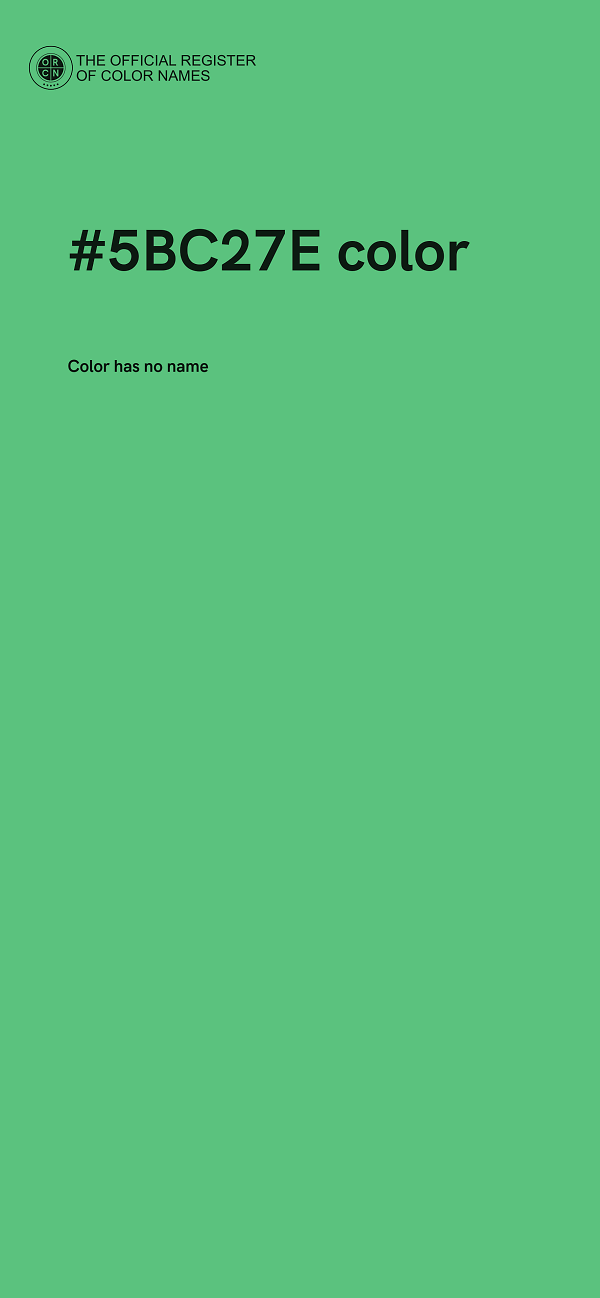 #5BC27E color image