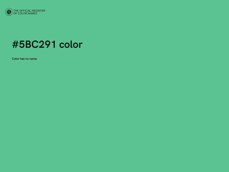 #5BC291 color image