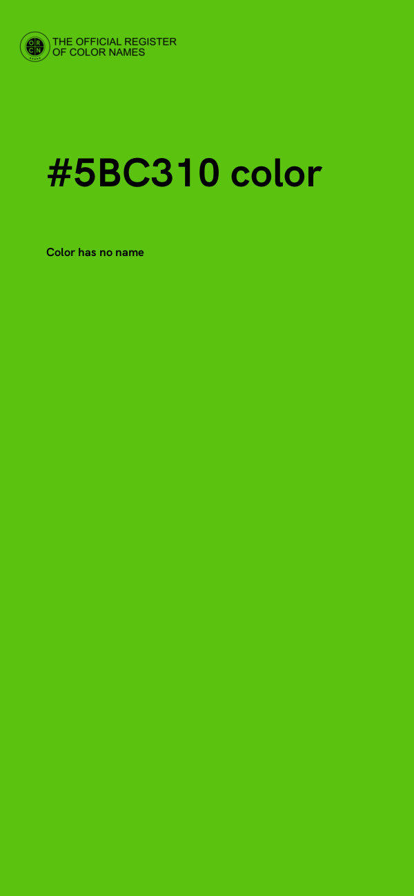 #5BC310 color image