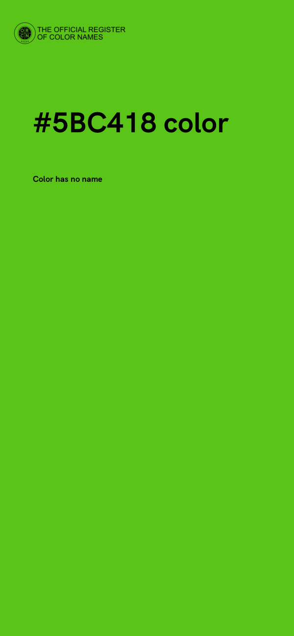 #5BC418 color image
