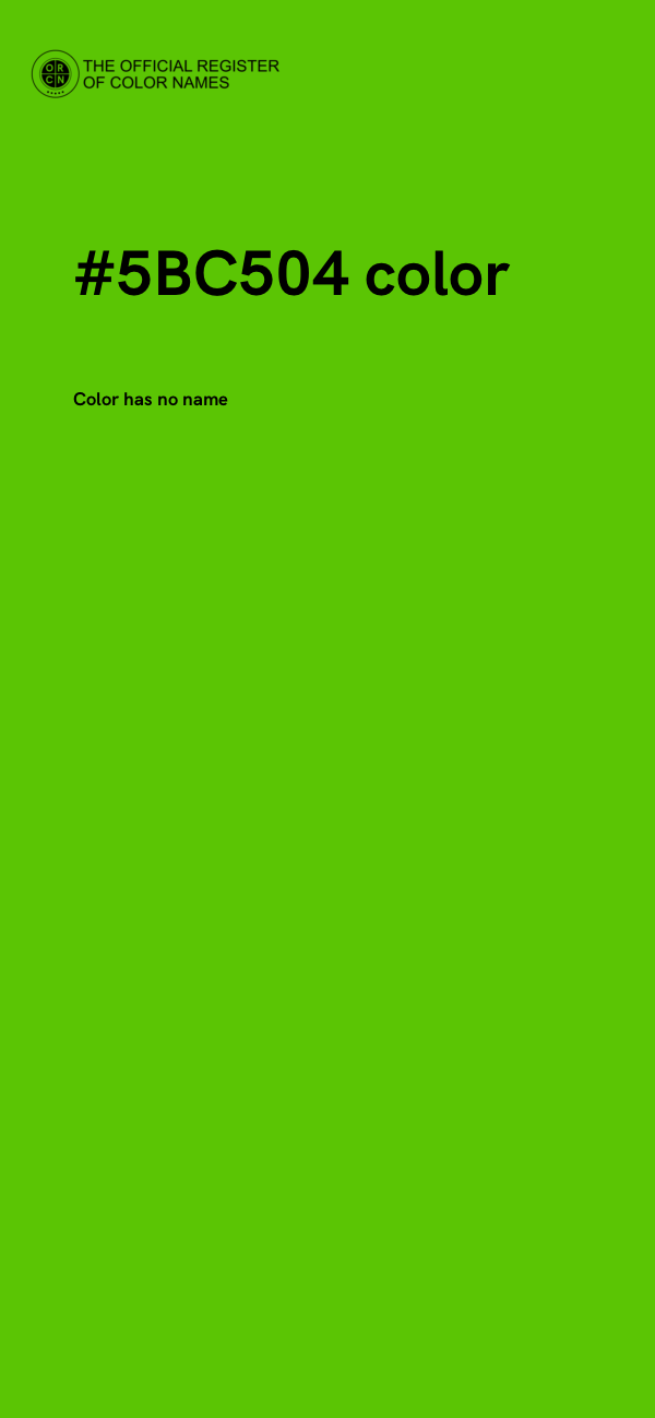 #5BC504 color image