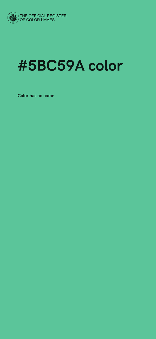 #5BC59A color image