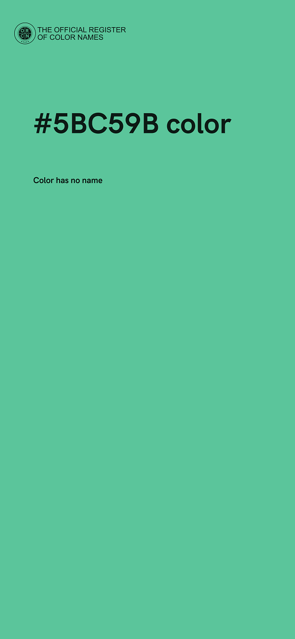 #5BC59B color image