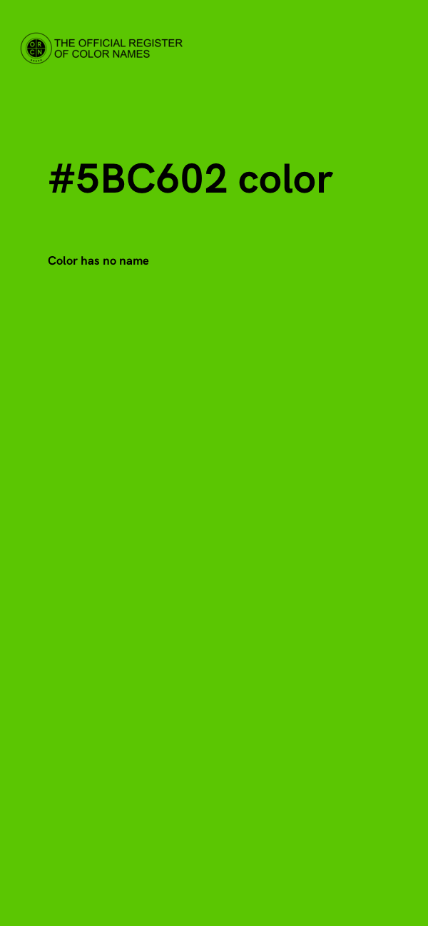 #5BC602 color image