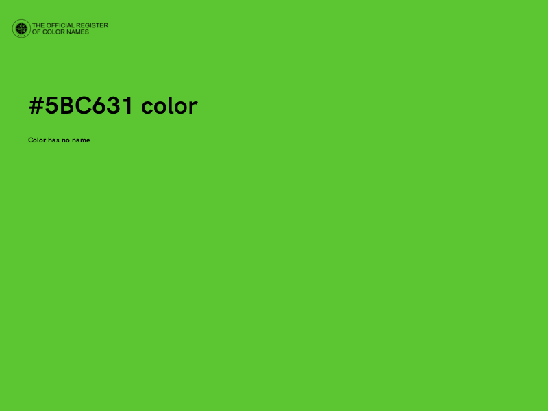 #5BC631 color image