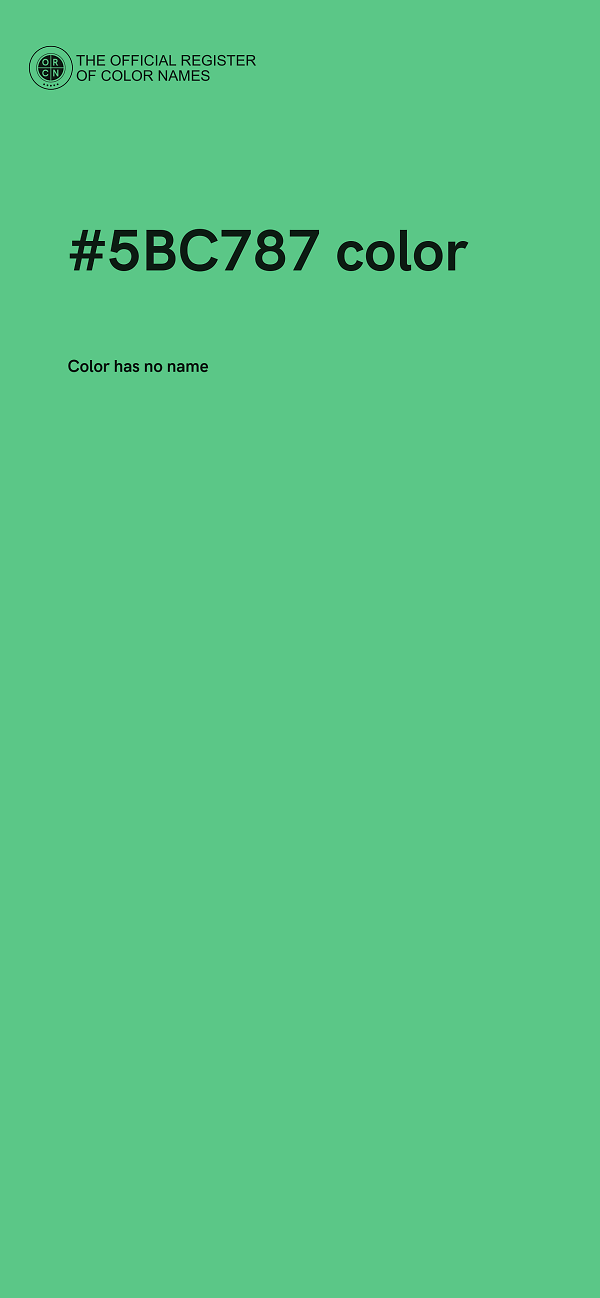 #5BC787 color image