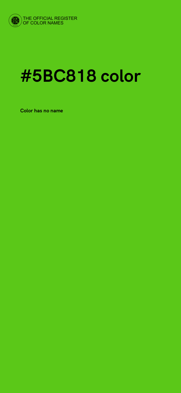 #5BC818 color image