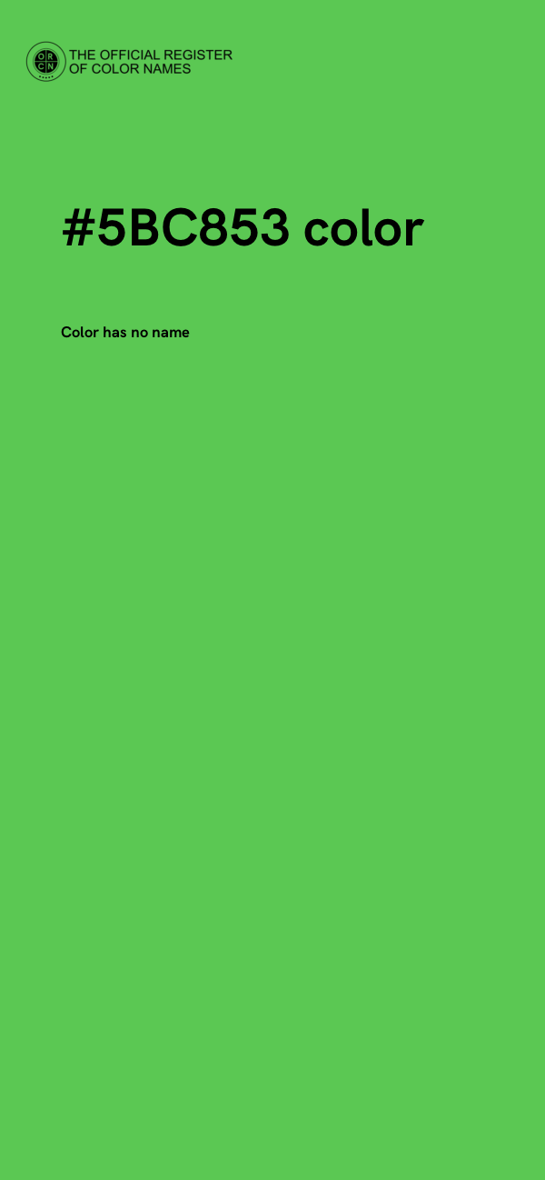 #5BC853 color image