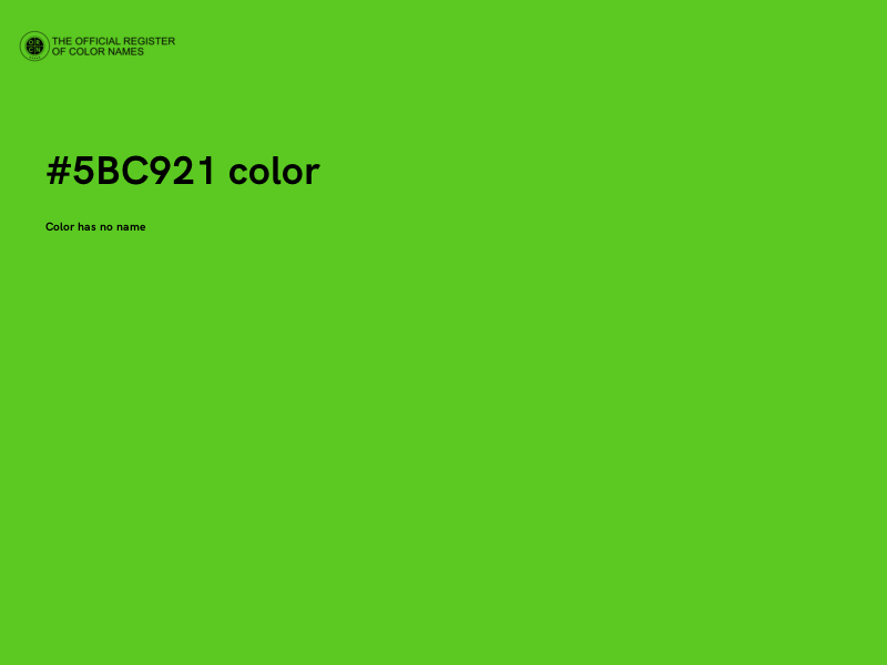#5BC921 color image