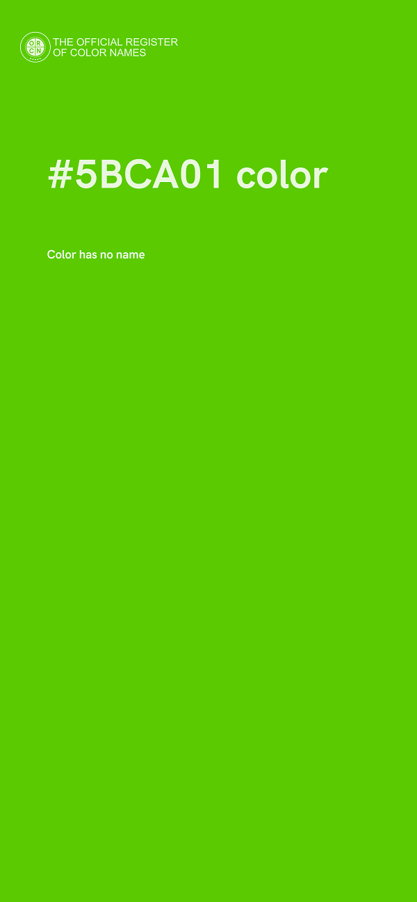 #5BCA01 color image