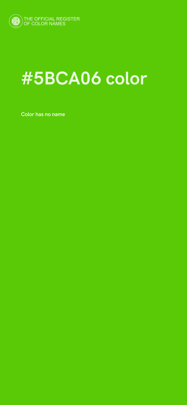 #5BCA06 color image