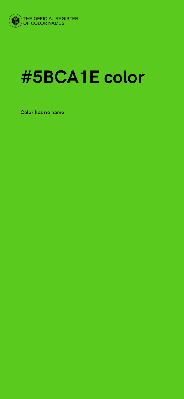 #5BCA1E color image