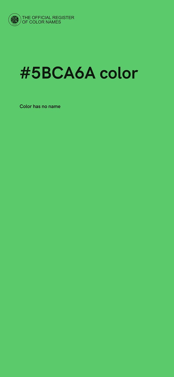 #5BCA6A color image