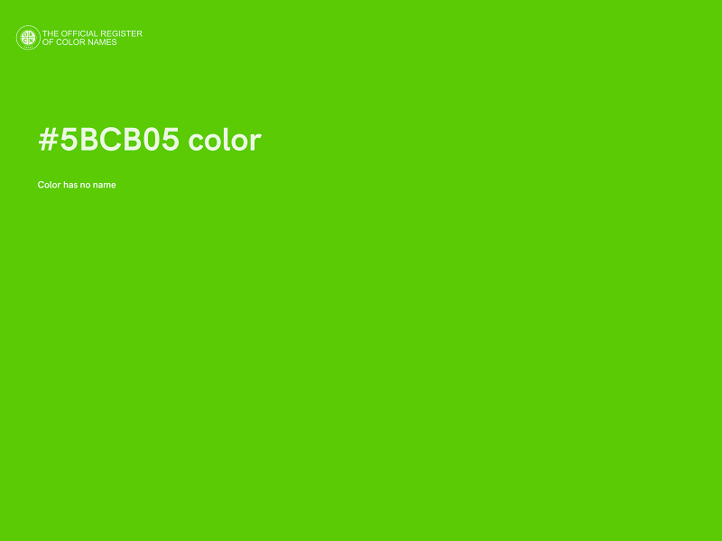 #5BCB05 color image