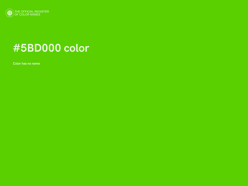 #5BD000 color image