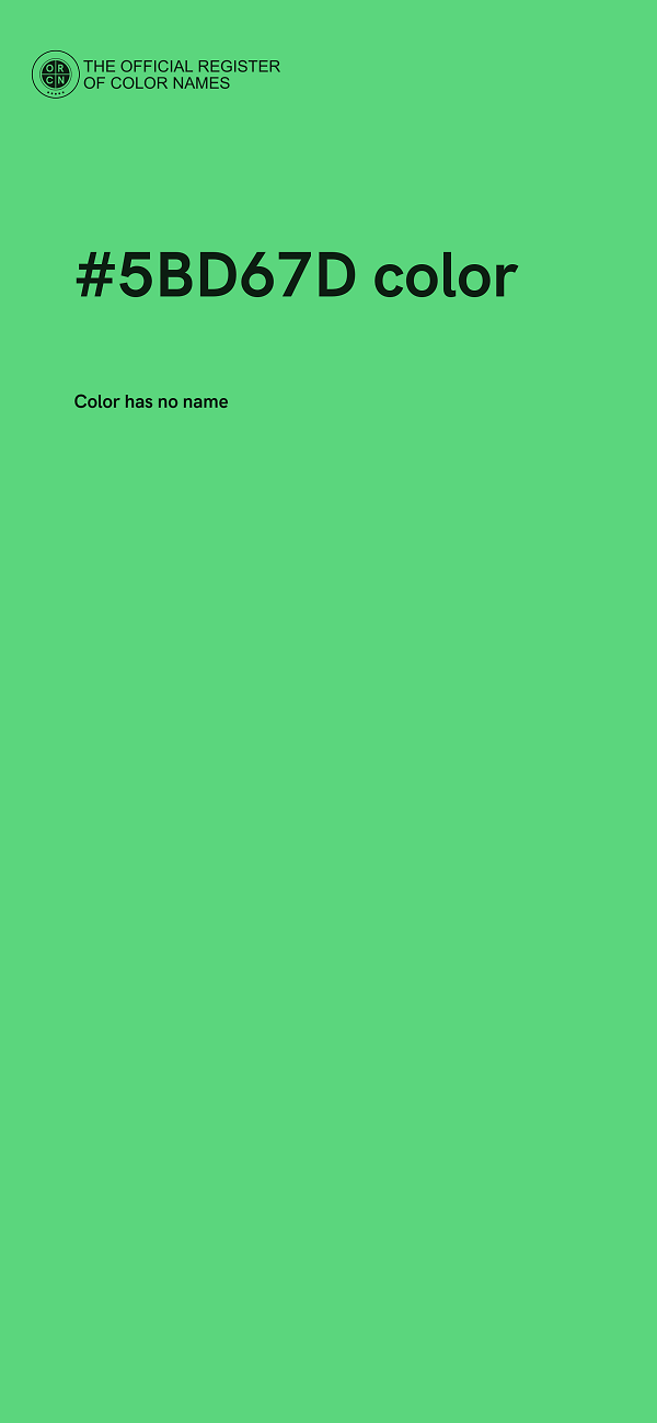 #5BD67D color image