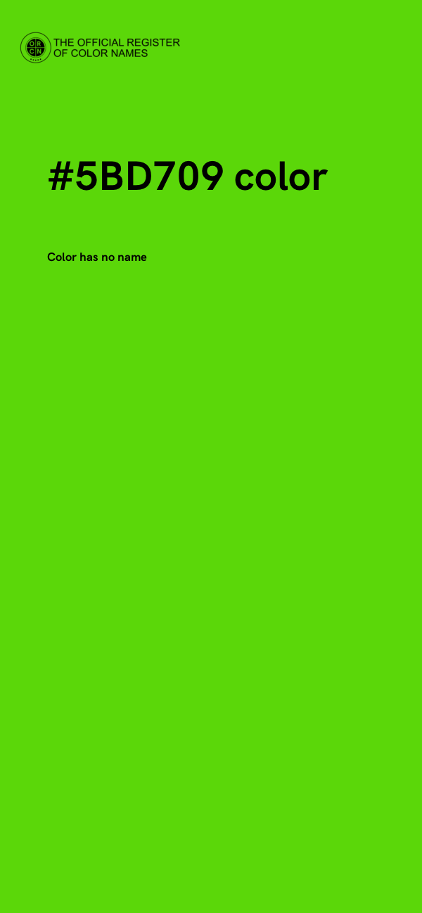 #5BD709 color image