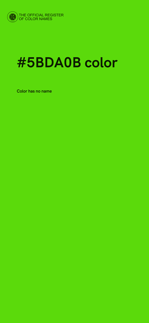 #5BDA0B color image