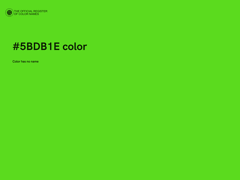 #5BDB1E color image