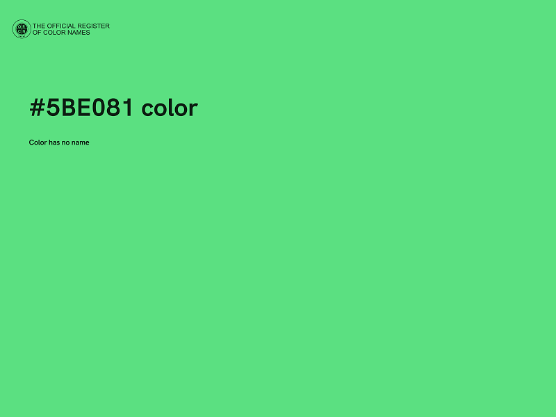 #5BE081 color image
