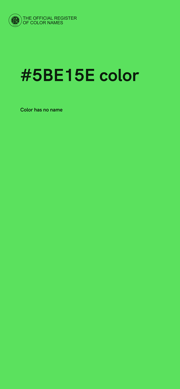 #5BE15E color image