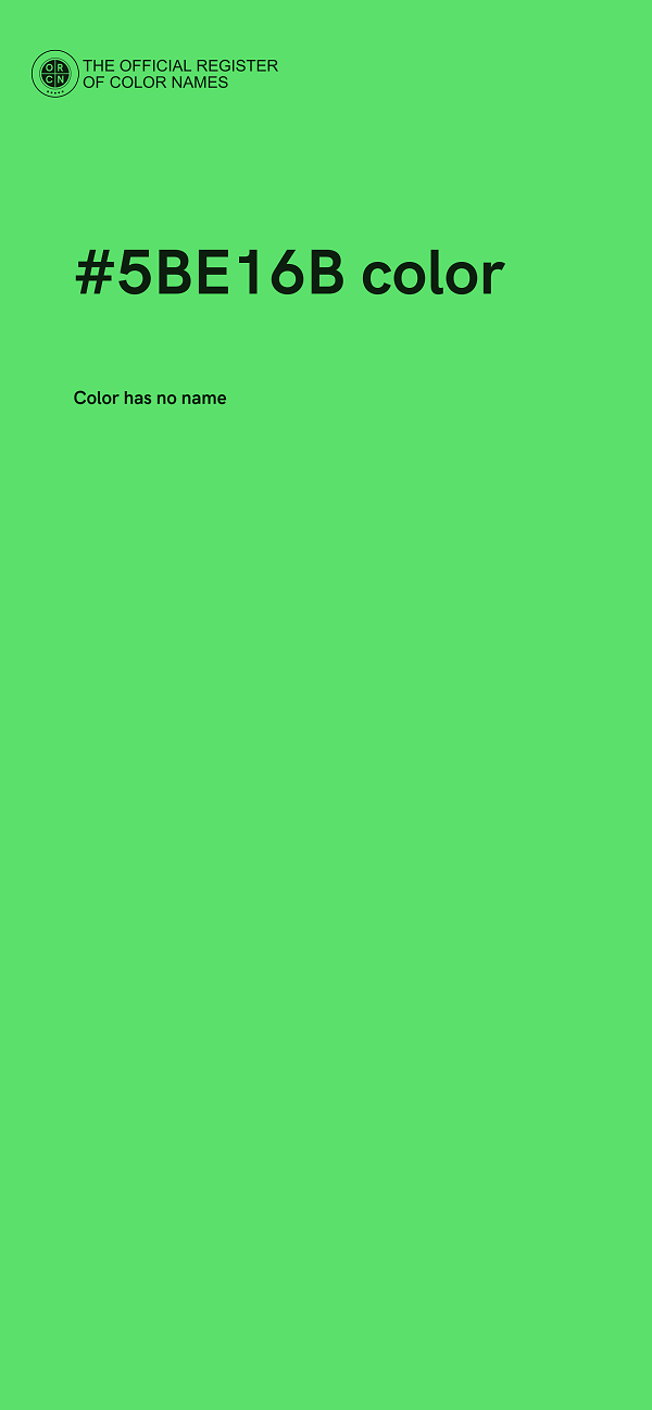 #5BE16B color image